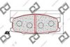 DJ PARTS BP1787 Brake Pad Set, disc brake